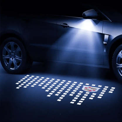 Cadillac Compatible Rearview Mirror Projector Light Blanket-Greetlamp