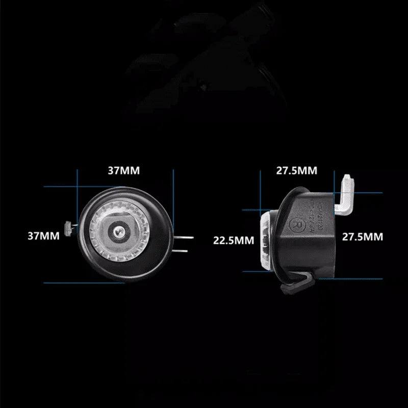 Cadillac Compatible Rearview Mirror Projector Light Blanket-Greetlamp