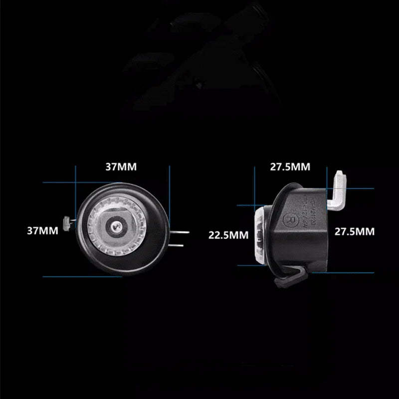 Cadillac Compatible Rearview Mirror Projector Light Blanket-Greetlamp