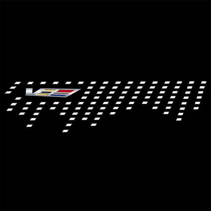 Cadillac Compatible Rearview Mirror Projector Light Blanket-Greetlamp