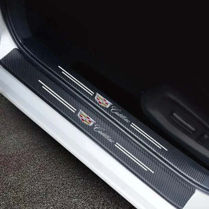 ( 9PCS )Carbon Car Door Sills Stickers-Greetlamp