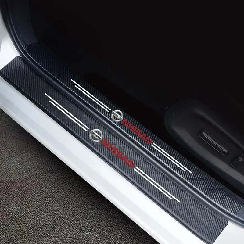 ( 9PCS )Carbon Car Door Sills Stickers-Greetlamp