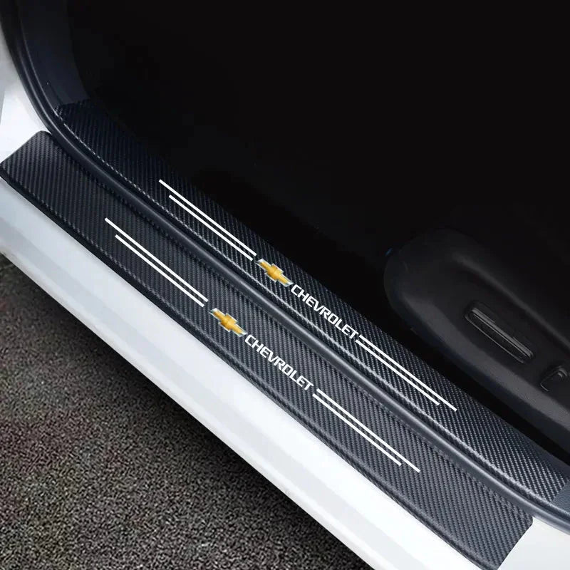 ( 9PCS )Carbon Car Door Sills Stickers-Greetlamp