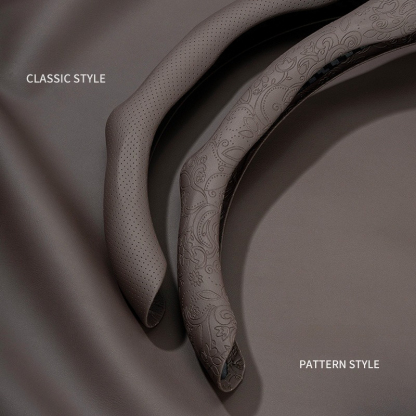 One-Handed Grip Assist Steering Wheel Cover