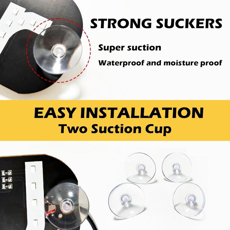 Dual-Color USB Taxi Sign | Uber & Lyft LED Light for Rideshare Drivers