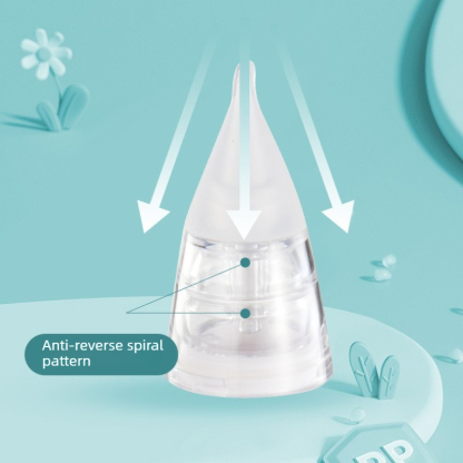 Baby Electric Nasal Aspirator | Quiet Adjustable Suction Nose Cleaner for Newborns
