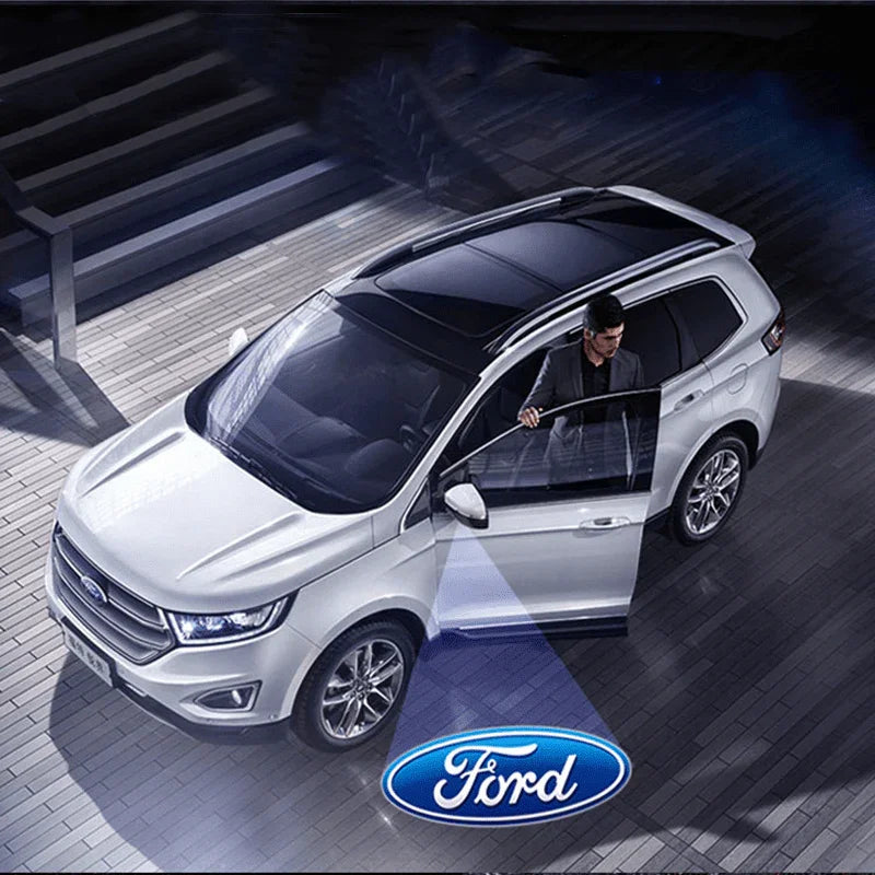 Ford Compatible Rearview Mirror Projector Light-Greetlamp