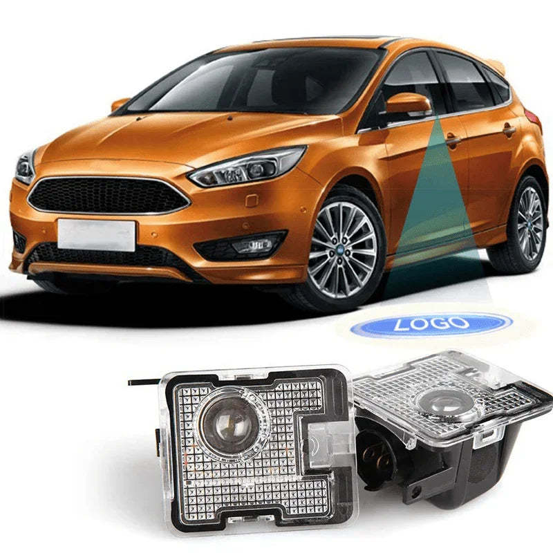 Ford Compatible Rearview Mirror Projector Light-Greetlamp