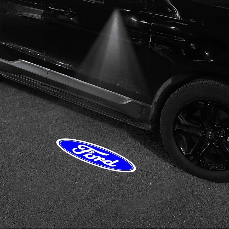 Ford Compatible Rearview Mirror Projector Light-Greetlamp