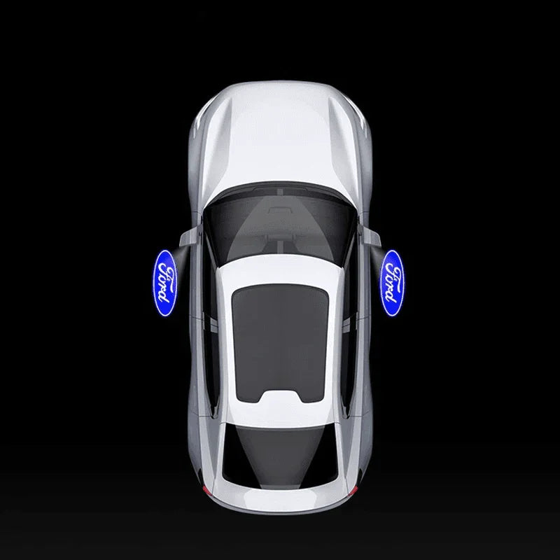 Ford Compatible Rearview Mirror Projector Light-Greetlamp