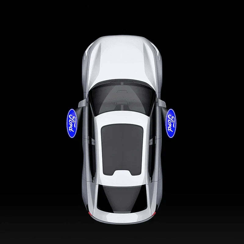 Ford Compatible Rearview Mirror Projector Light-Greetlamp