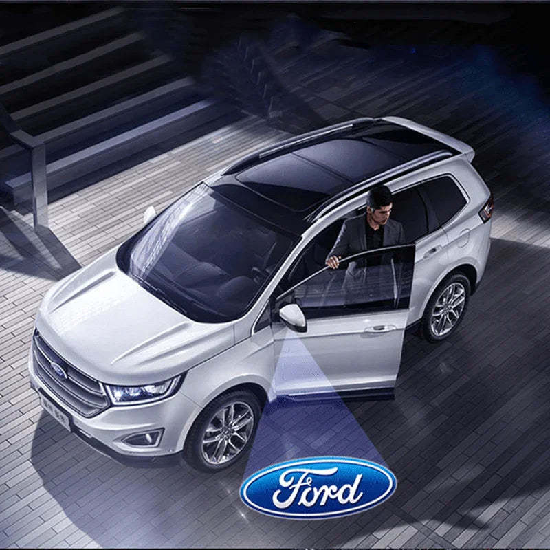 Ford Compatible Rearview Mirror Projector Light-Greetlamp