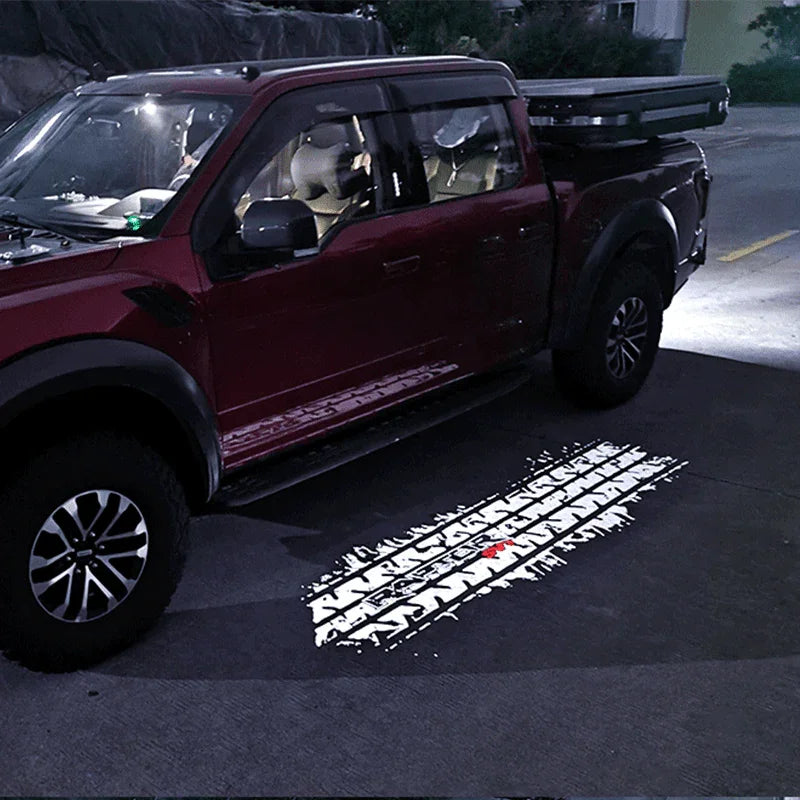 Ford Compatible Rearview Mirror Projector Light Blanket-Greetlamp