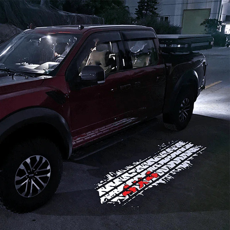 Ford Compatible Rearview Mirror Projector Light Blanket-Greetlamp