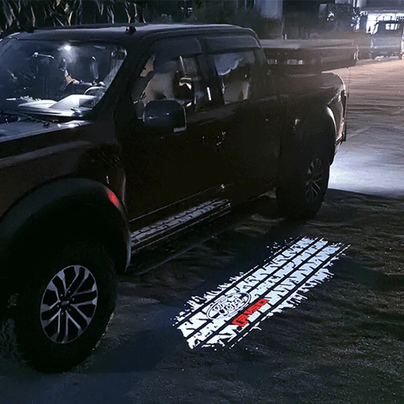 Ford Compatible Rearview Mirror Projector Light Blanket-Greetlamp