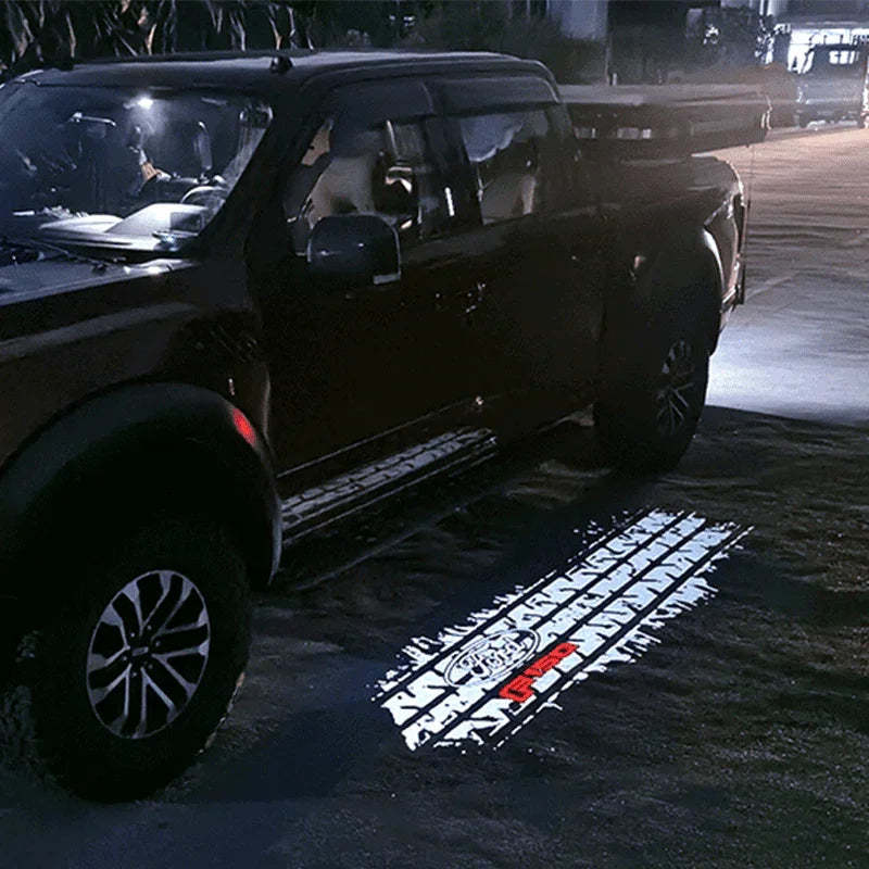 Ford Compatible Rearview Mirror Projector Light Blanket-Greetlamp