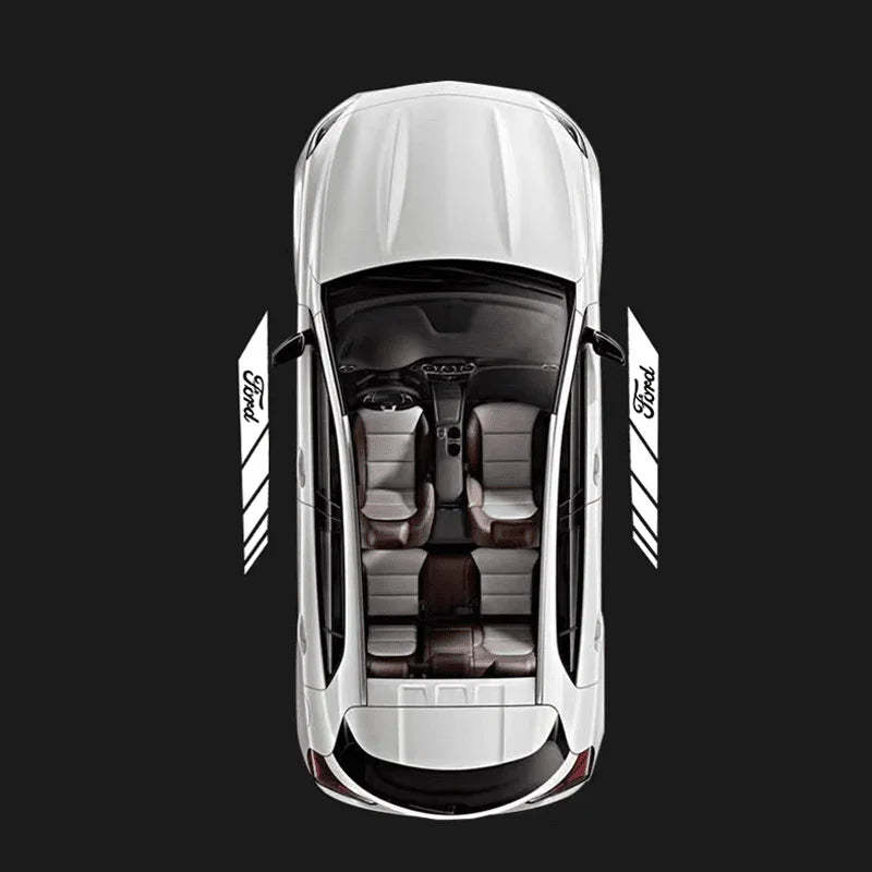 Ford Compatible Rearview Mirror Projector Light Blanket-Greetlamp