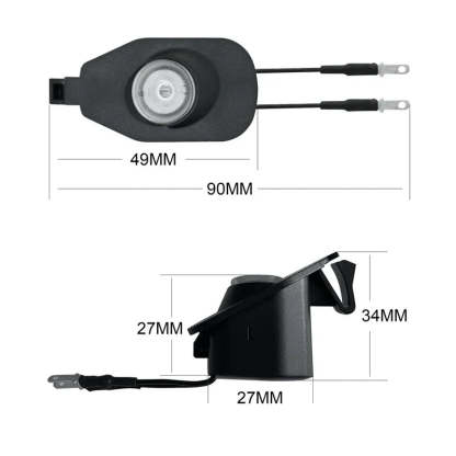 Ford Compatible Rearview Mirror Projector Light Blanket-Greetlamp