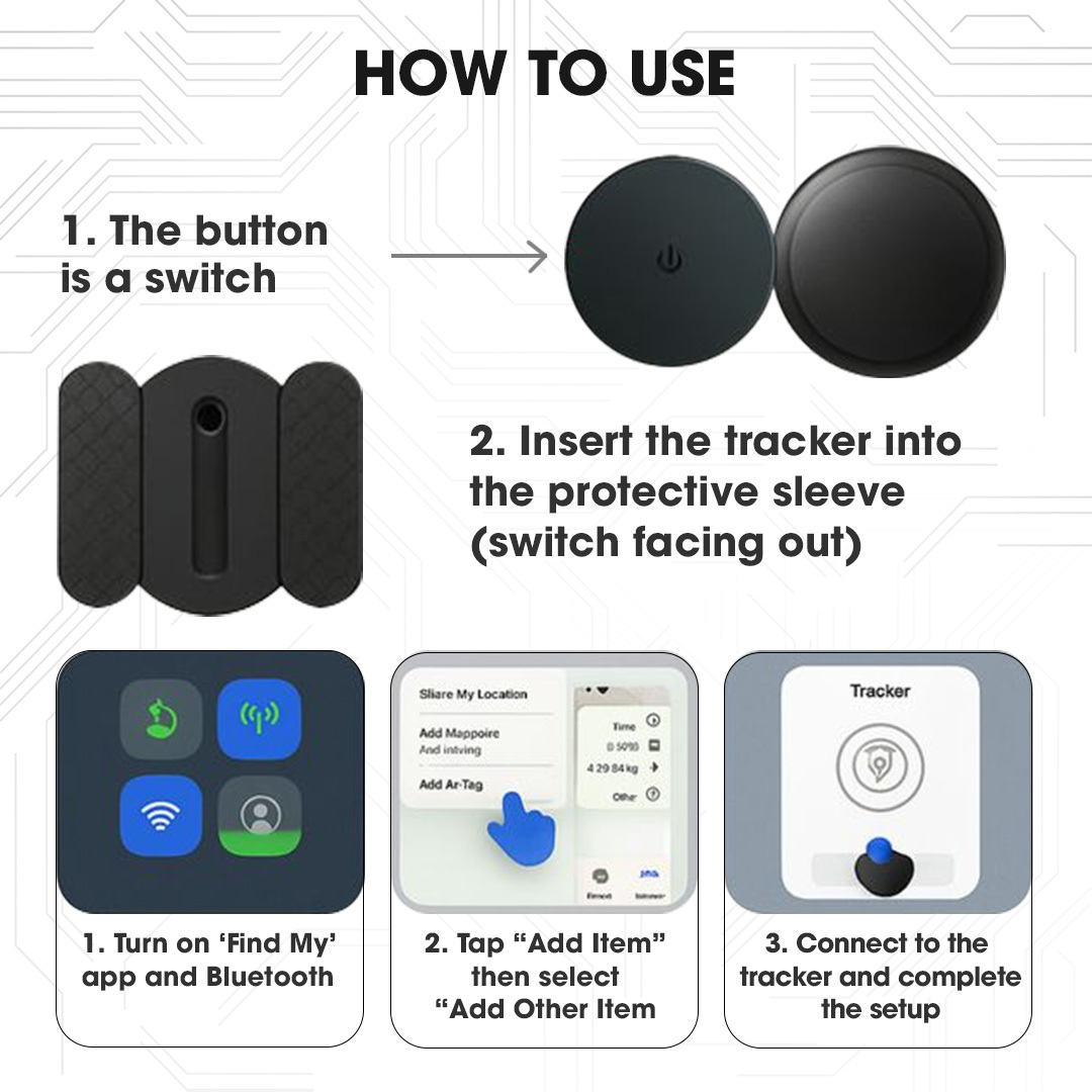 Greetlamp Magnetic GPS Tracker