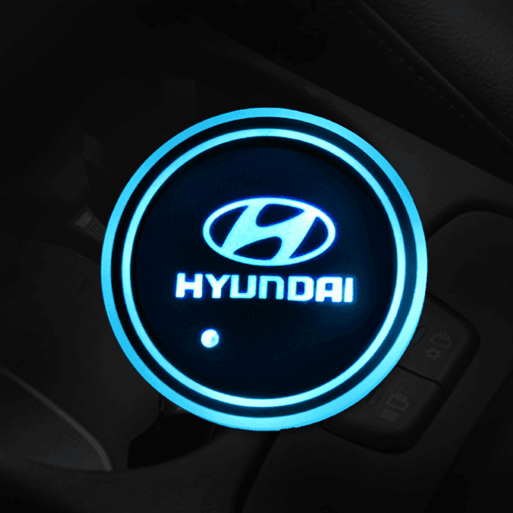 Hyundai Exclusive LED Cup Holder Light - Greetlamp