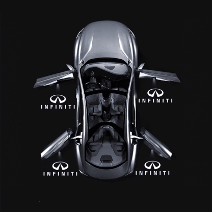 Infiniti Compatible Car Door Welcome Lights-Greetlamp