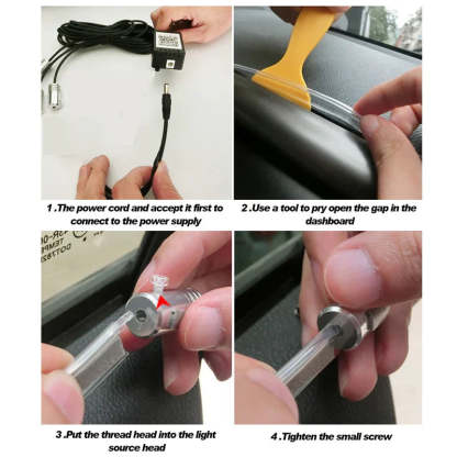 LED Intelligent Voice Control Atmosphere Light Belt Set-Greetlamp