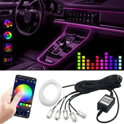 LED Intelligent Voice Control Atmosphere Light Belt Set-Greetlamp