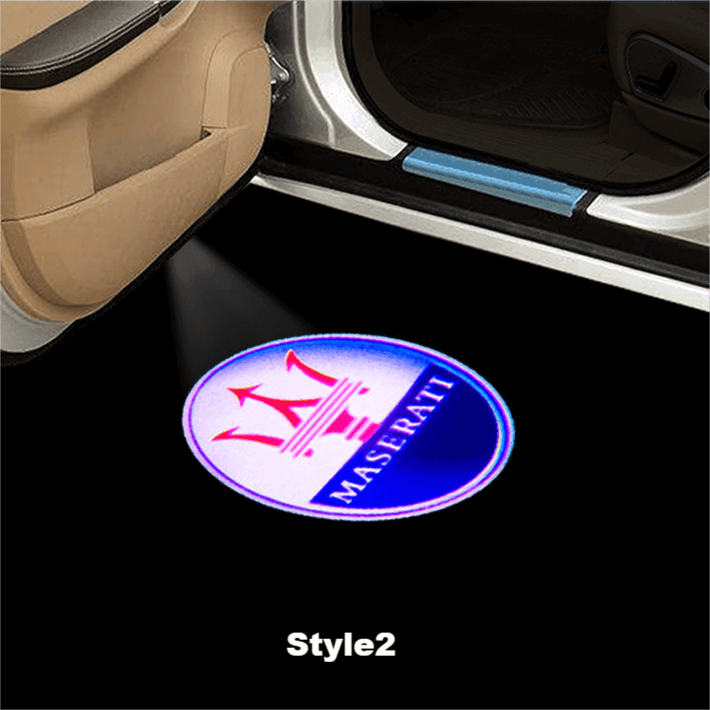 Maserati Compatible Car Door Welcome Lights – Greetlamp