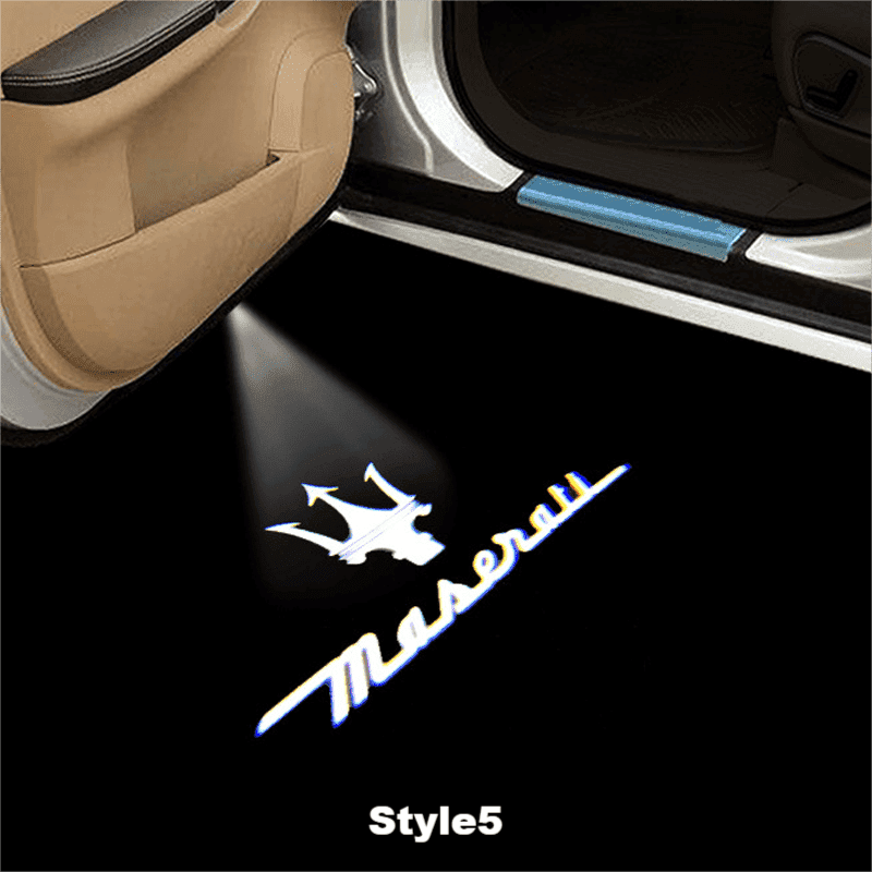 Maserati Compatible Car Door Welcome Lights – Greetlamp