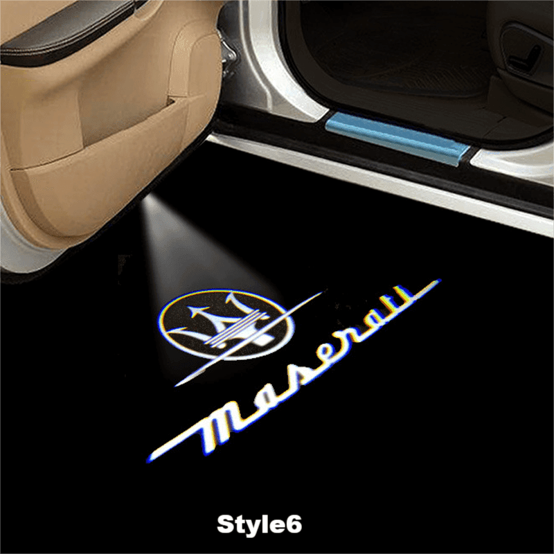 Maserati Compatible Car Door Welcome Lights – Greetlamp