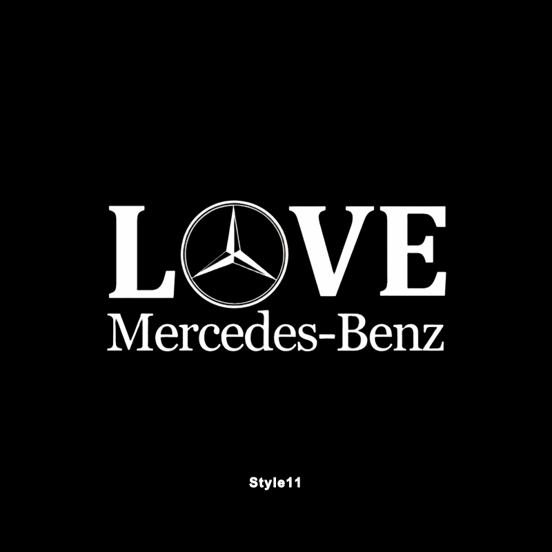 Mercedes-Benz Compatible Car Door Welcome Lights