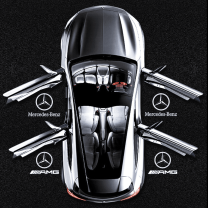 Mercedes-Benz Compatible Car Door Welcome Lights - Greetlamp