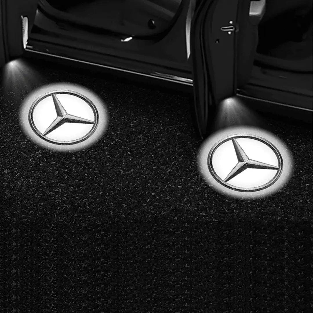 Mercedes-Benz Compatible Car Door Welcome Lights - Greetlamp