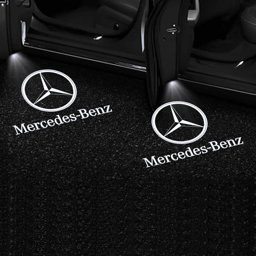 Mercedes-Benz Compatible Car Door Welcome Lights - Greetlamp