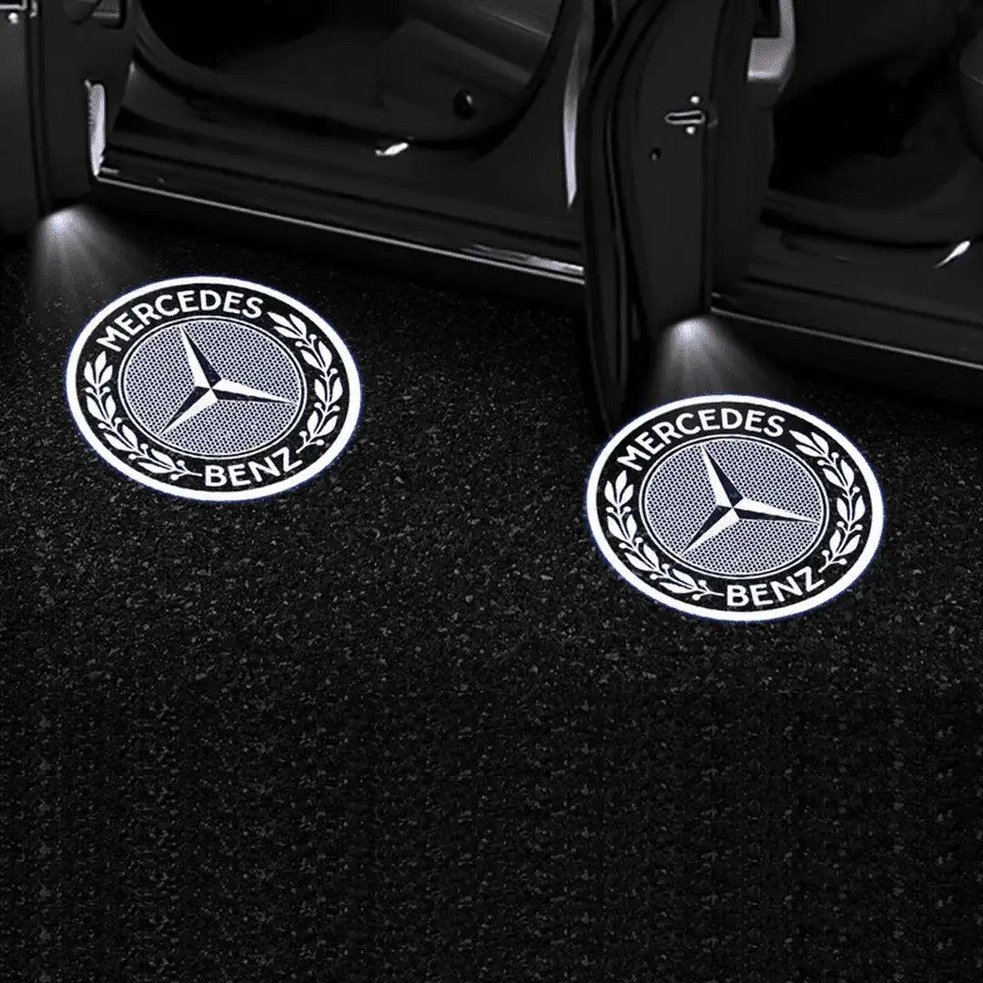 thumbnail image 2 of 2x LED Door Projector Welcome Lights For Mercedes AMG – Unbranded 2 of 6