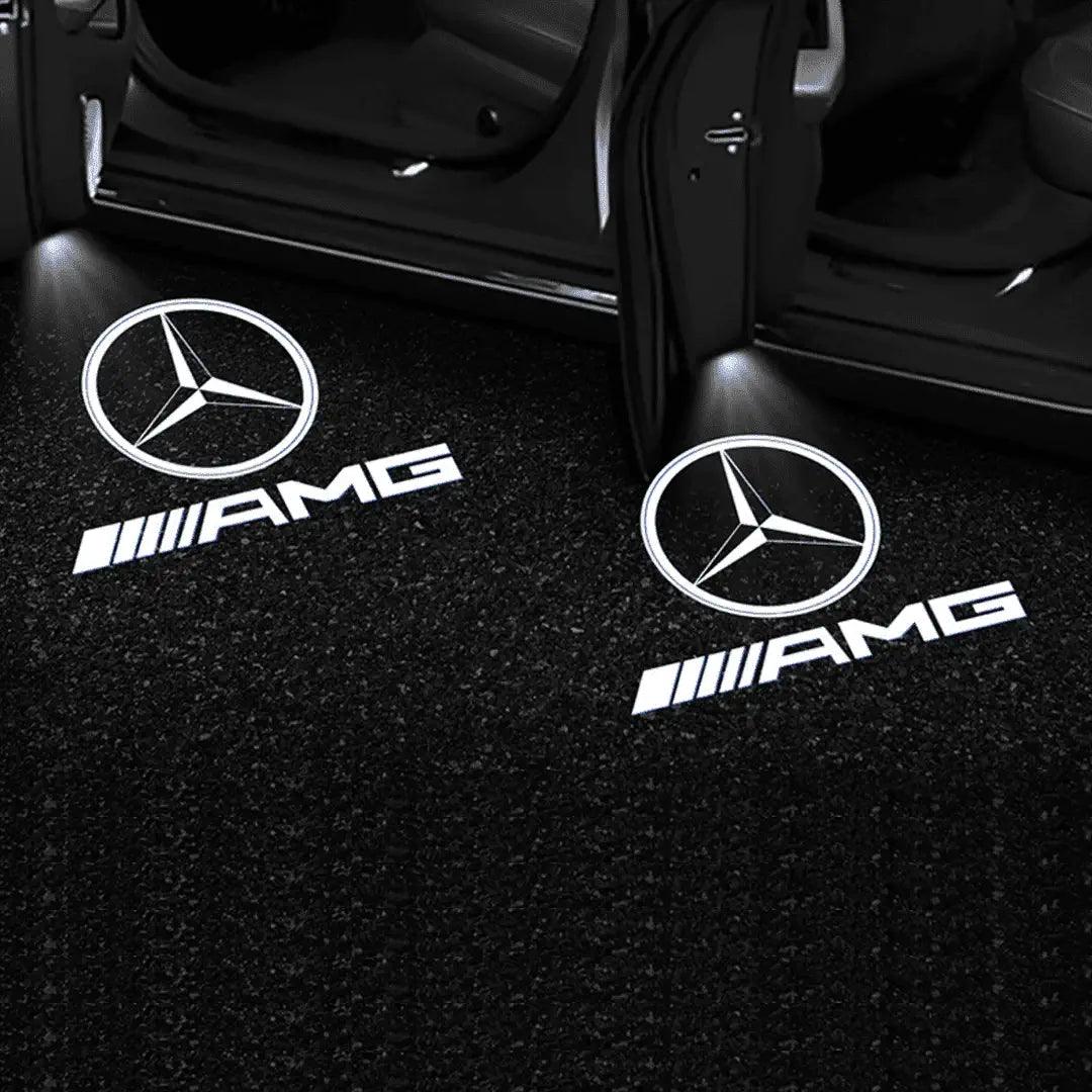 Mercedes-Benz Compatible Car Door Welcome Lights - Greetlamp