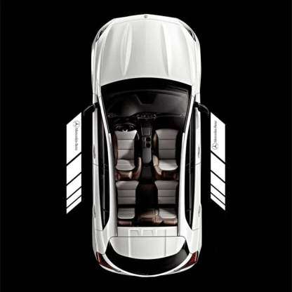 Mercedes-Benz Compatible Rearview Mirror Projector Light Blanket-Greetlamp