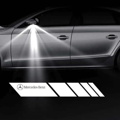Mercedes-Benz Compatible Rearview Mirror Projector Light Blanket-Greetlamp
