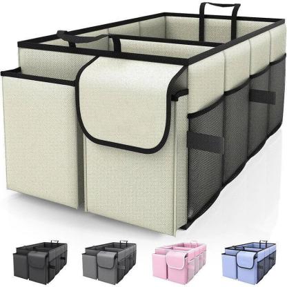 Car Trunk Storage Box Foldable Trunk Storage Bag-Greetlamp