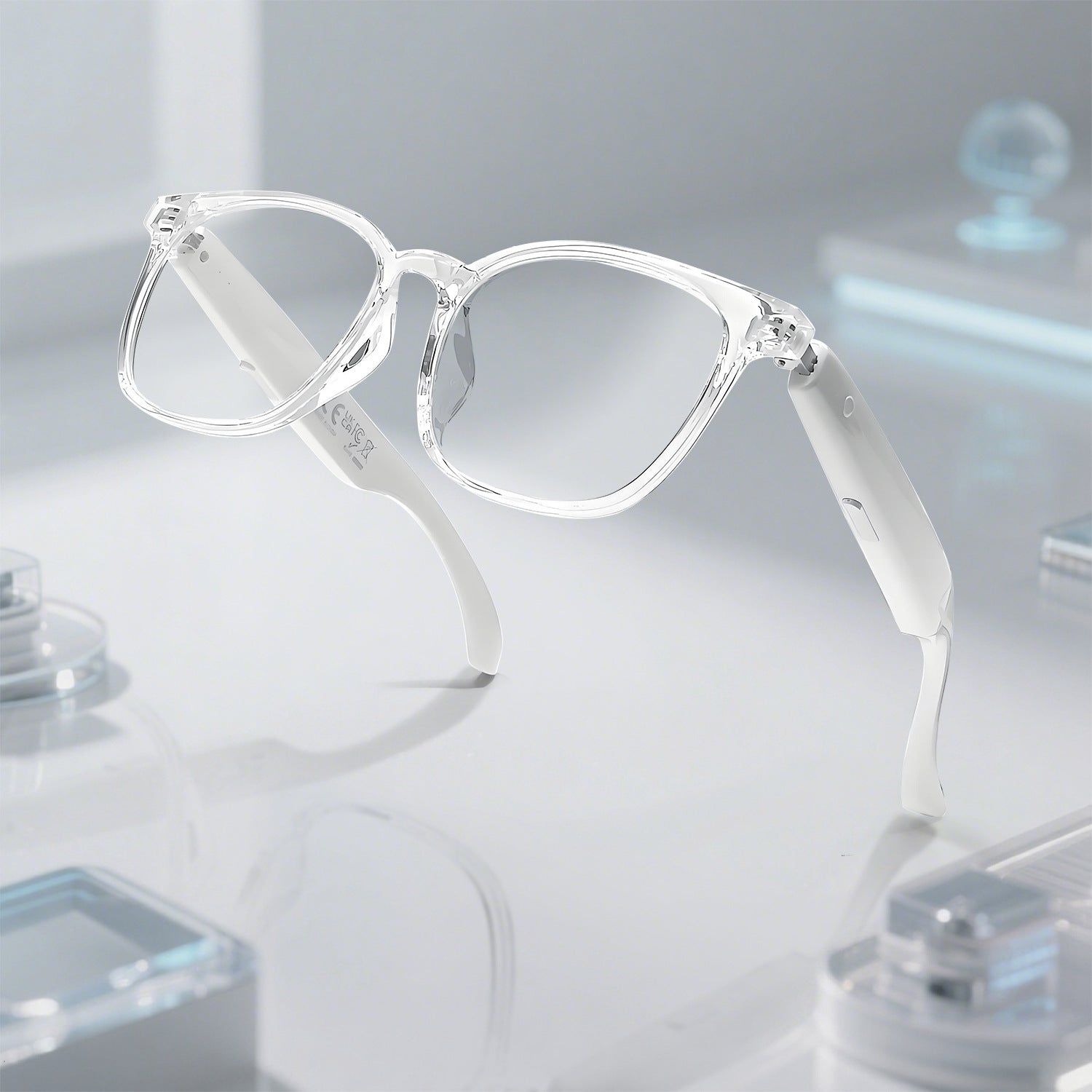 The Second Generation AI Bluetooth Glasses Real-time Translation Glasses Camera Glasses-Greetlamp
