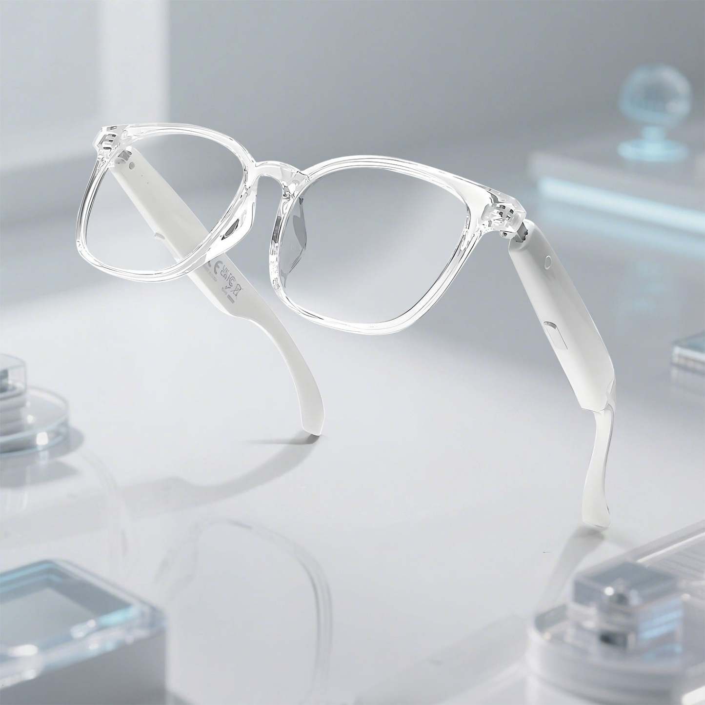 The Second Generation AI Bluetooth Glasses Real-time Translation Glasses Camera Glasses-Greetlamp