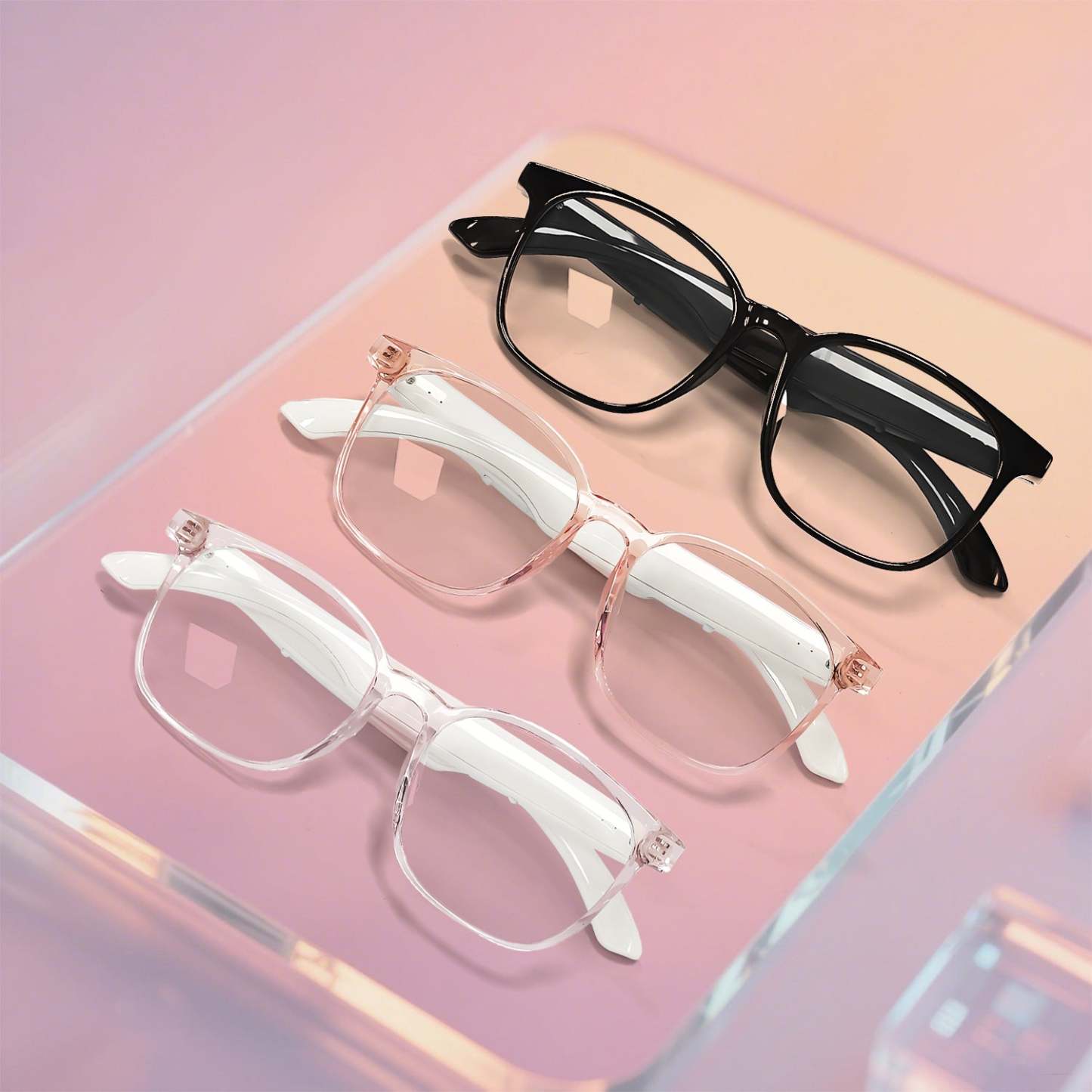 The Second Generation AI Bluetooth Glasses Real-time Translation Glasses Camera Glasses-Greetlamp