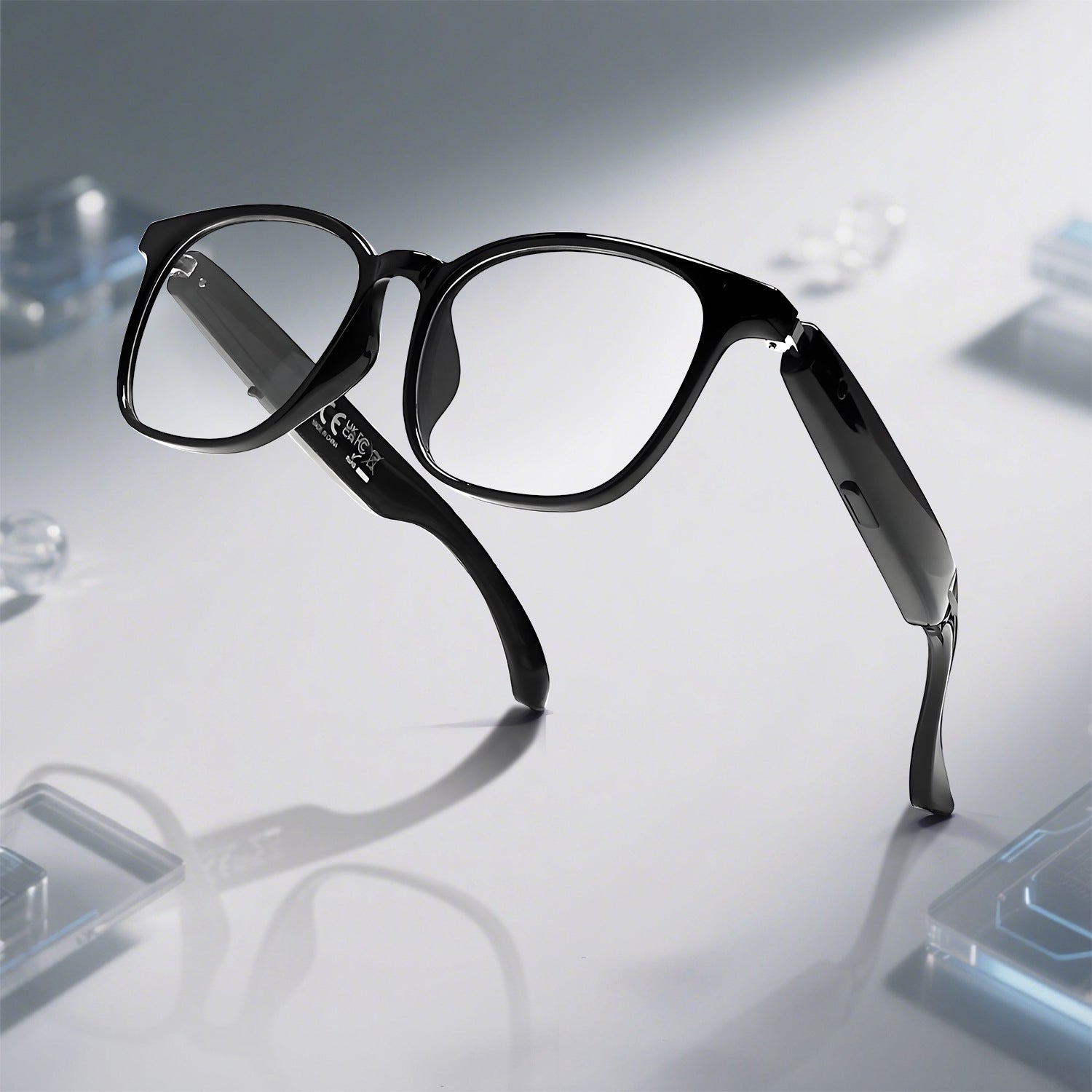 The Second Generation AI Bluetooth Glasses Real-time Translation Glasses Camera Glasses-Greetlamp
