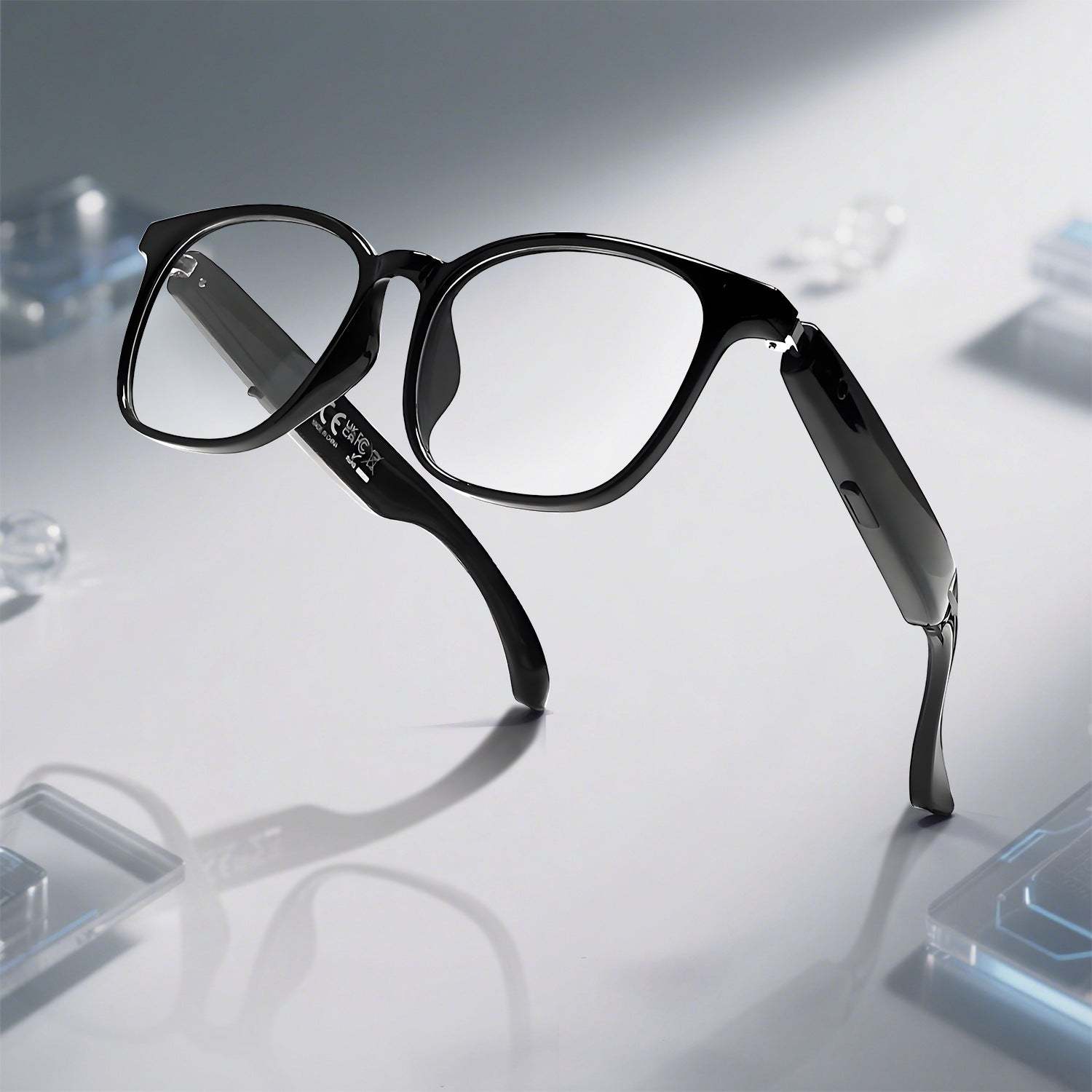 The Second Generation AI Bluetooth Glasses Real-time Translation Glasses Camera Glasses-Greetlamp