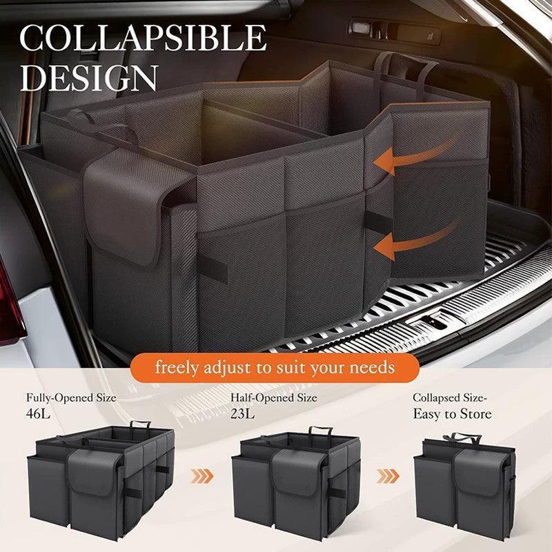 Car Trunk Storage Box Foldable Trunk Storage Bag-Greetlamp