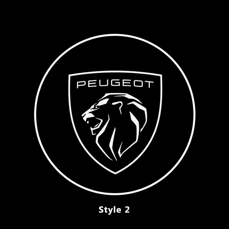 Peugeot Compatible Car Door Welcome Lights-Greetlamp