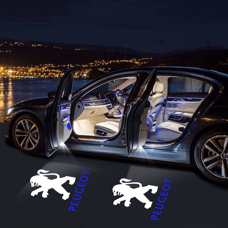 Peugeot Compatible Car Door Welcome Lights-Greetlamp