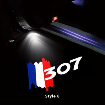 Peugeot Compatible Car Door Welcome Lights-Greetlamp