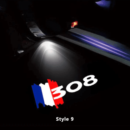 Peugeot Compatible Car Door Welcome Lights-Greetlamp