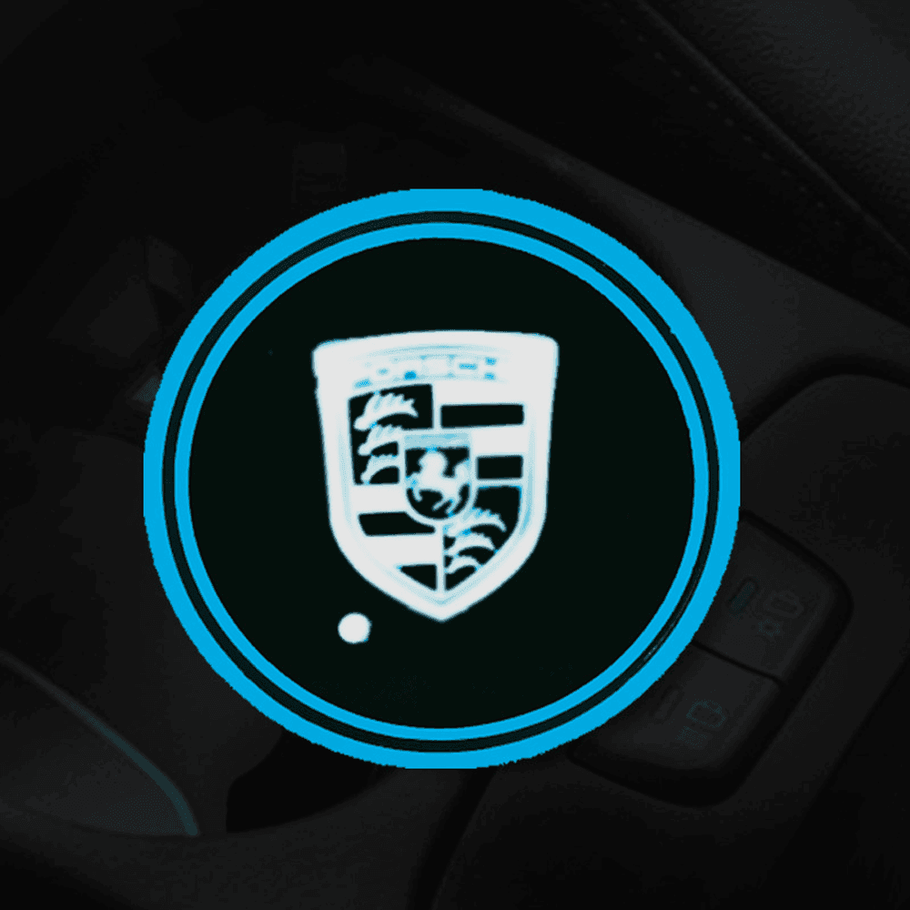Porsche Exclusive LED Cup Holder Light - Greetlamp